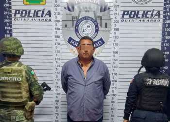 Detienen a hombre por portación de arma de fuego en Playa del Carmen