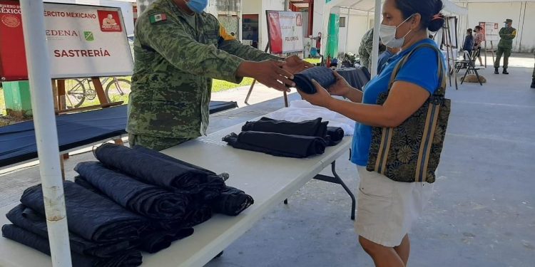 Anuncian la construcción de una Base Militar en Nicolás Bravo en el Sur del estado