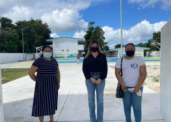 Constata regidora Fernanda Alvear coordinación para el retorno a clases