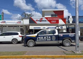 Asaltan a mano armada refaccionaria en Felipe Carrillo Puerto