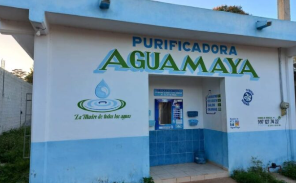 Reportan robo en purificadora «Agua Maya» en José María Morelos