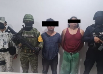 Aseguran a pareja por portación de Narcóticos en Tulum