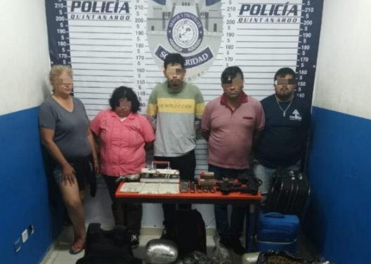 Aseguran a dos grupos de narcomenudistas en Playa del Carmen