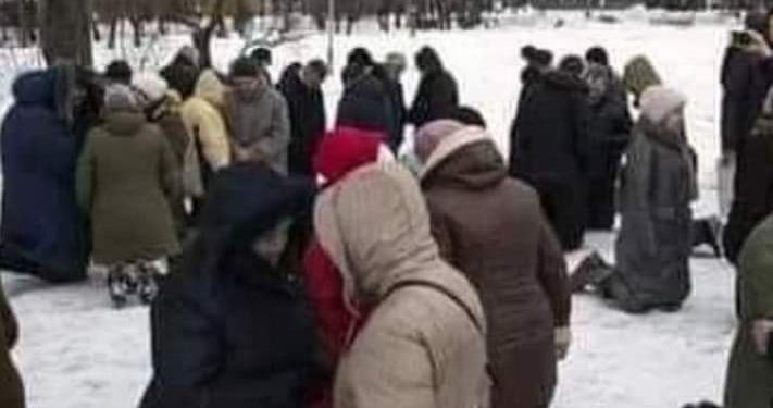 Orar, recurso de ucranianos ante la guerra