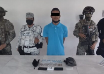 Aseguran a joven por portación de drogas en la zona arqueológica de Tulum