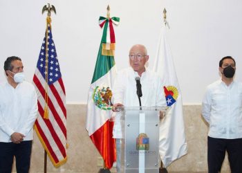 Cancún es un lugar seguro, tan es así que no dudaría en traer a mi familia: Embajador