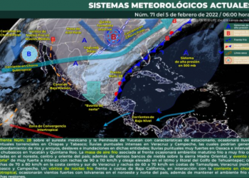 Pronostican lluvias matutinas para Quintana Roo