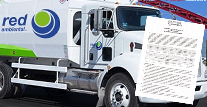 Emite Puerto Morelos licitación para recolección de basura beneficiando a Red Ambiental