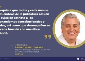 De manera virtual, reaparece Arturo Núñez