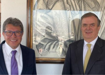 Ebrard agradece a Ricardo Monreal por llevar a cabo la agenda política