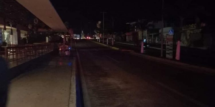 104 mil personas de Chetumal se quedaron sin luz anoche