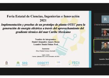 Destacan estudiantes de la Unicaribe en Feria Estatal de Ciencias 2021