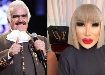 Afirma Lyn May que Vicente Fernández sabía besar