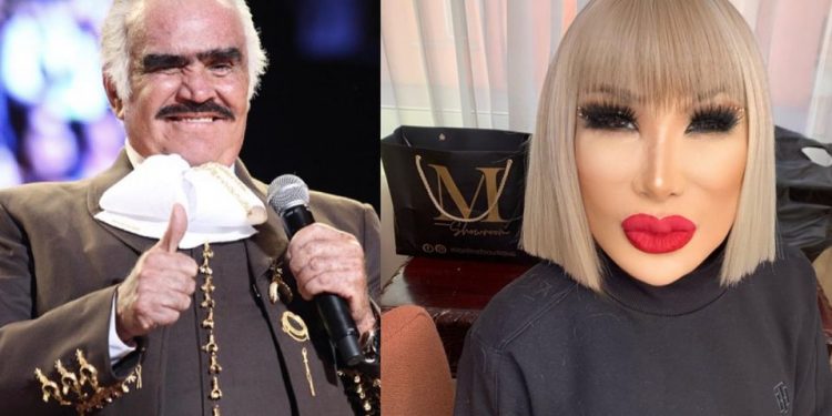 Afirma Lyn May que Vicente Fernández sabía besar