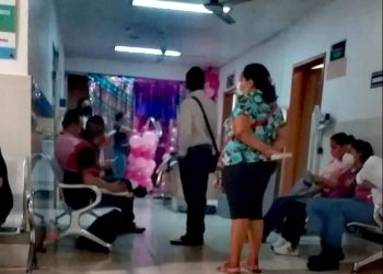 En el IMSS Chetumal les valen los pacientes, primero es la fiesta