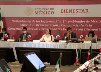 México sustenta informe a la ONU sobre sus políticas a favor de las personas con discapacidad