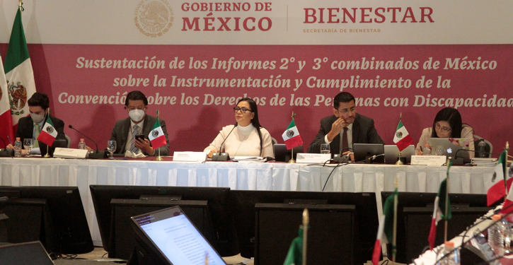 México sustenta informe a la ONU sobre sus políticas a favor de las personas con discapacidad