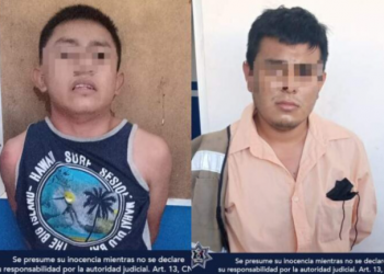 Aseguran a dos menores armados luego de que balearan vivienda en Playa del Carmen
