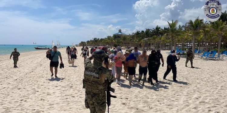 Continuarán operativos para recuperar espacios de playas que son utilizados por la delincuencia