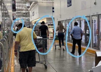 Directora de Seguridad Pública de Campeche se va de compras con todo y guaruras