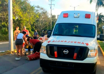 Turista extranjera muere luego de sufrir un accidente vehicular en Cozumel