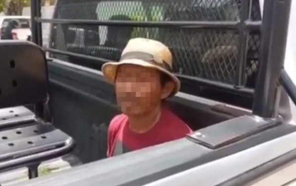 Sorprenden y detienen a presunto saqueador de tumbas en Cozumel