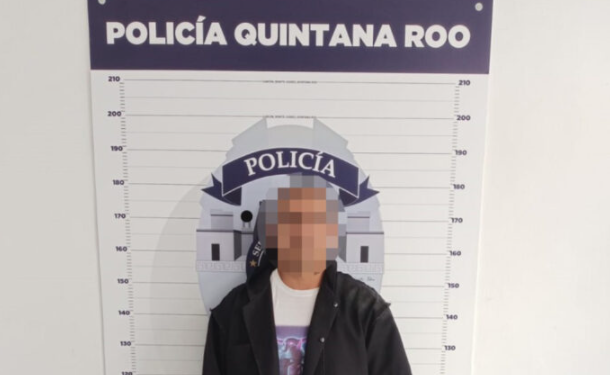 Aseguran a sujeto por el delito de alteración de documentos en Cancún