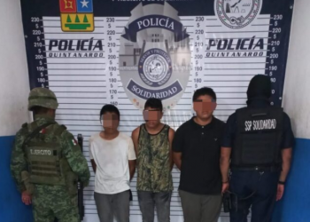 Detienen a tres narcomenudistas en Playa del Carmen