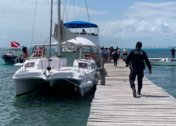 Turistas estadounidenses mueren propelados mientras practicaban snorkel en Isla Mujeres