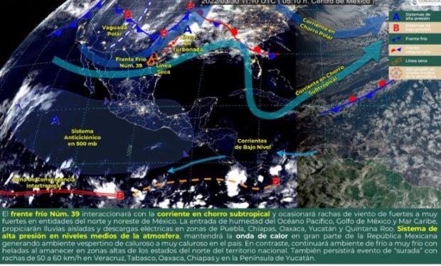 Comienzan las temperaturas altas en Quintana Roo