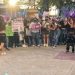 Gritan “Aborto Sí” frente a catedral