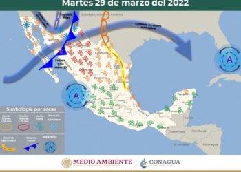 Prevén potencial de lluvias aisladas con chubascos dispersos en Quintana Roo