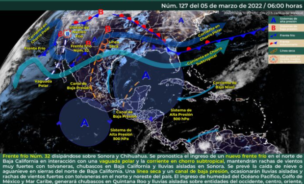 Prevén lluvias aisladas y temperaturas altas para Quintana Roo