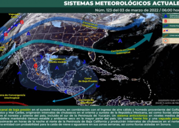 Prevén lluvias aisladas en Quintana Roo