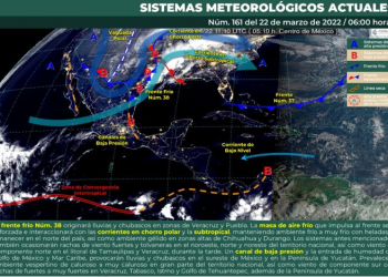 Prevén lluvias aisladas en Quintana Roo