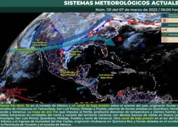 Prevén el ingreso de humedad y la probabilidad de chubascos en Quintana Roo