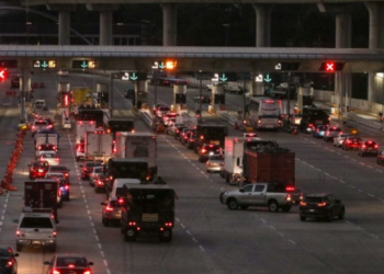 Bloqueo de más de 6 horas tráfico pesado en la autopista México-Cuernavaca desde CDMX