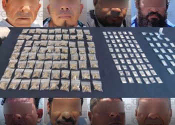 Detienen a 9 personas durante operativo antidrogas en Isla Blanca