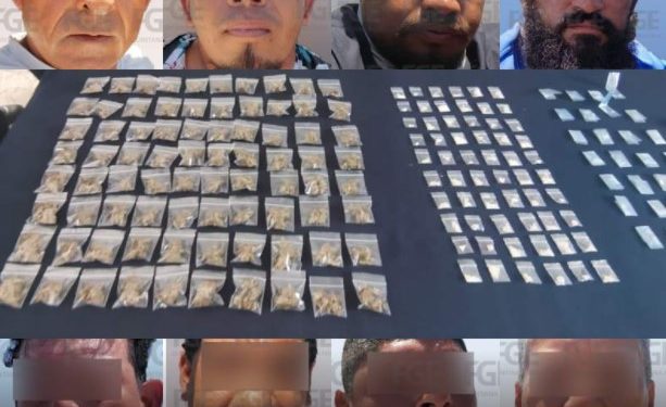 Detienen a 9 personas durante operativo antidrogas en Isla Blanca