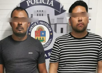 Aseguran a dos personas por portación de armas de uso exclusivo del ejército en Cancún