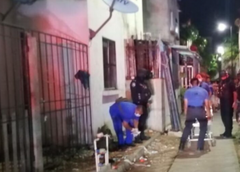 Hospitalizan a sujeto macheteado en fraccionamiento en Cancún