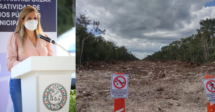 Se sube al ring Lili Campos contra la 4T por el tema del Tren Maya