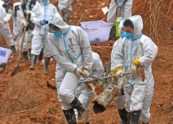 Ya fueron identificadas 132 víctimas tras accidente del vuelo de China Eastern