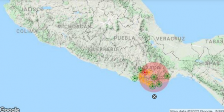 Se registra un sismo en la CDMX