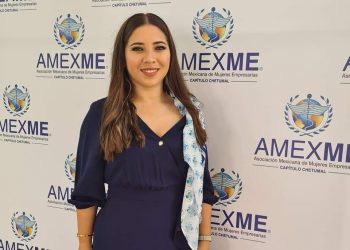 Karla Almanza, nueva dirigente de Amexme Chetumal