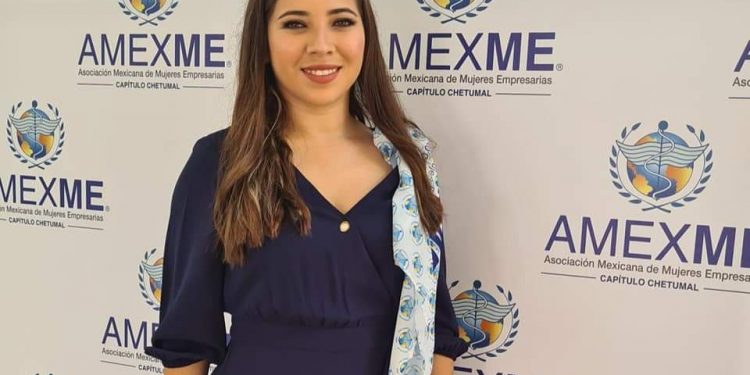 Karla Almanza, nueva dirigente de Amexme Chetumal