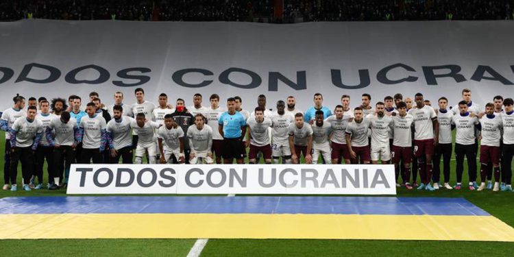 Real Madrid dona un millón de euros para los afectados de Ucrania