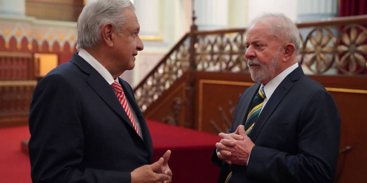 AMLO se reúne con el expresidente de Brasil