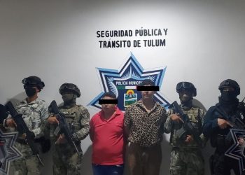 Detienen en Tulum a 4 personas con posesión de sustancias prohibidas