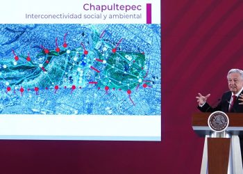 Bosque de Chapultepec es un rescate al medio ambiente: AMLO